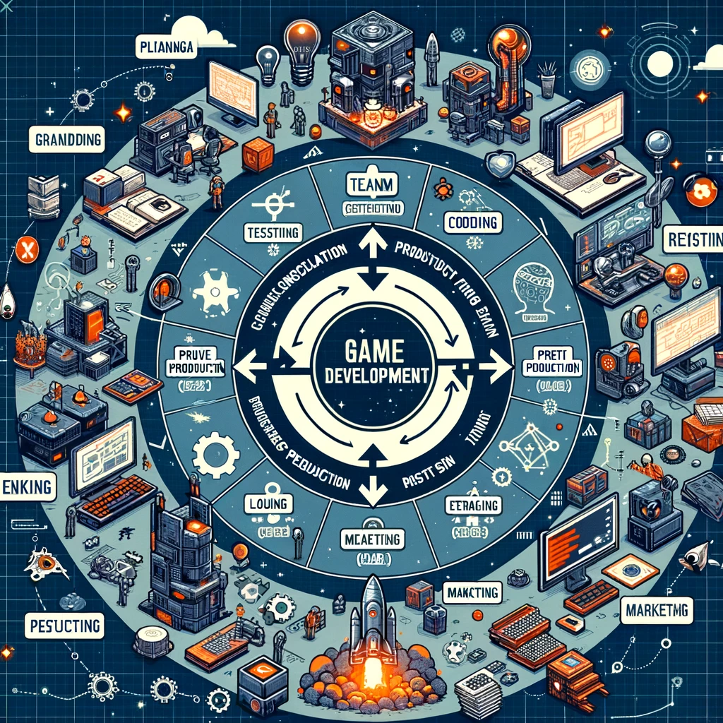 Comprendre le Cycle de Développement d’un Jeu Vidéo