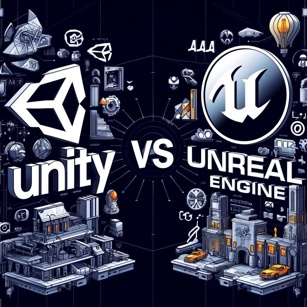 Les Moteurs de Jeux Vidéo : Unity vs Unreal Engine